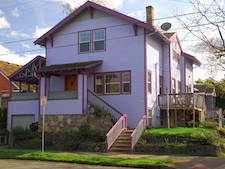 Purple Pride in the Heart of SE Portland  